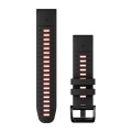 Pasek czarno-czerwony QuickFit 22mm