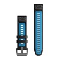 Pasek czarno-błękitny QuickFit 22mm