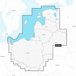 Navionics+ NSEU081R Bałtyk wschodnie wybrzeże