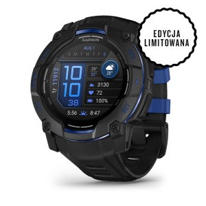 Instinct 3 - 50mm AMOLED Black/Bolt blue