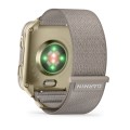 Garmin Venu X1 Soft Gold - czujnik pulsu