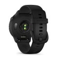 Vivoactive 6 Slate z paskiem w kolorze czarnym