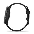 Vivoactive 6 Slate z paskiem w kolorze czarnym