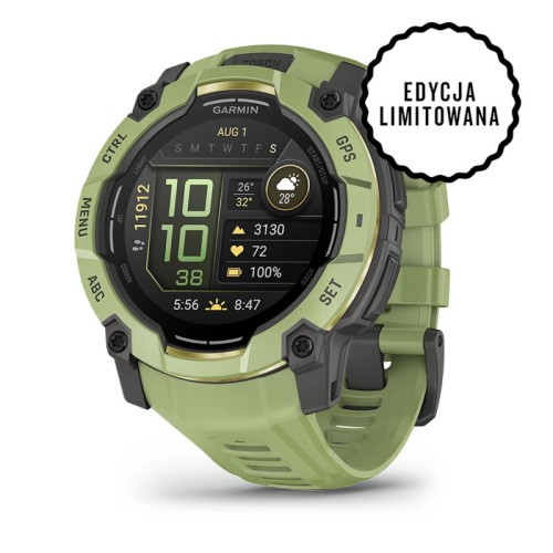 Garmin Instinct 3 - 50mm AMOLED Fern green