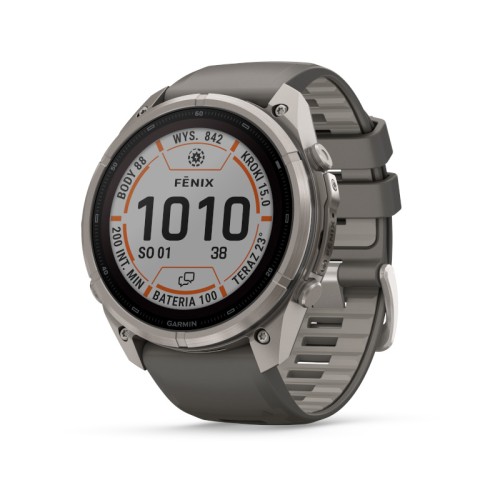Fenix 9 Pro Solar inReach 51 mm Tytanowy