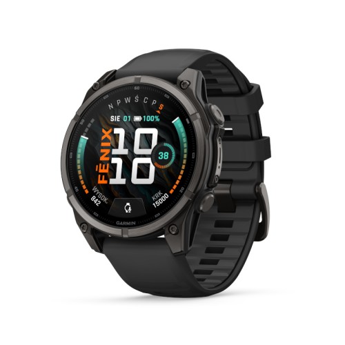 Fenix 9 47 mm Tytanowy Carbon Gray DLC